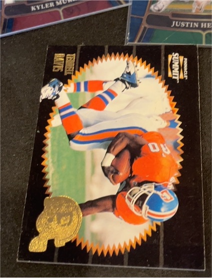 1996 Pinnacle Summit #107 Terrell Davis — front