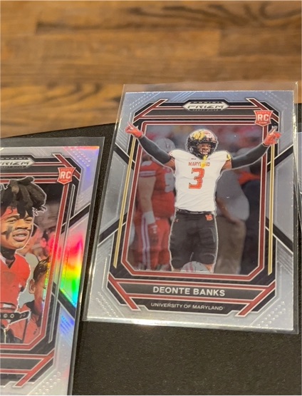 2023 Panini Prizm Draft Picks #189 Deonte Banks — front