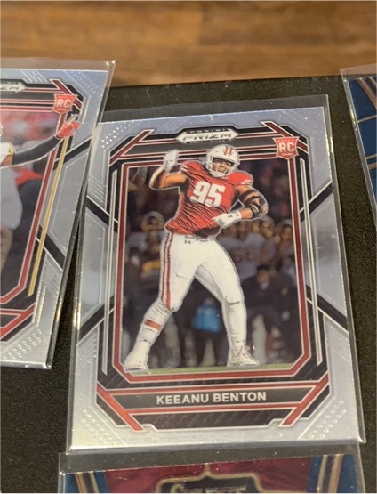 2023 Panini Prizm Draft Picks #194 Keeanu Benton Rookie Card — front