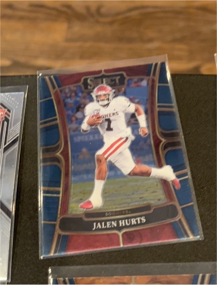 2023 Panini Select Draft Picks #32 Jalen Hurts — front
