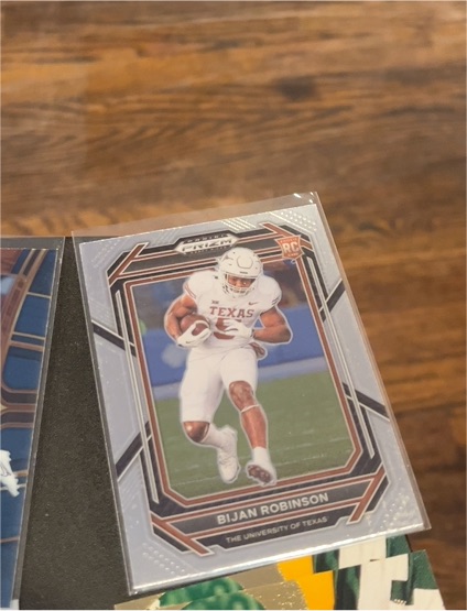 2023 Panini Prizm Draft Picks #115 Bijan Robinson — front