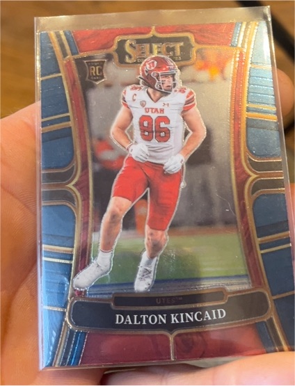2023 Panini Select Draft Picks #18 Dalton Kincaid — front