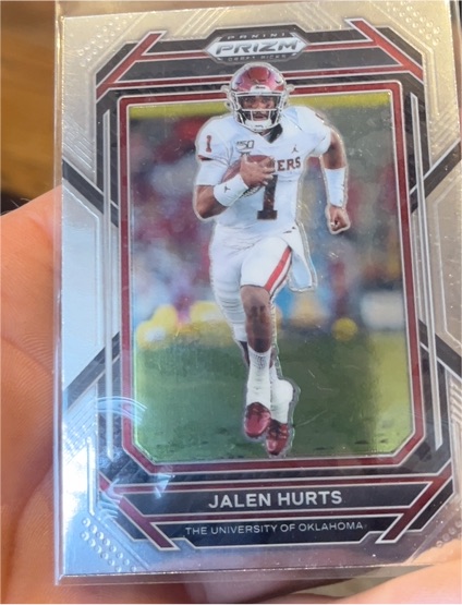 2023 Panini Prizm Draft Picks #45 Jalen Hurts — front
