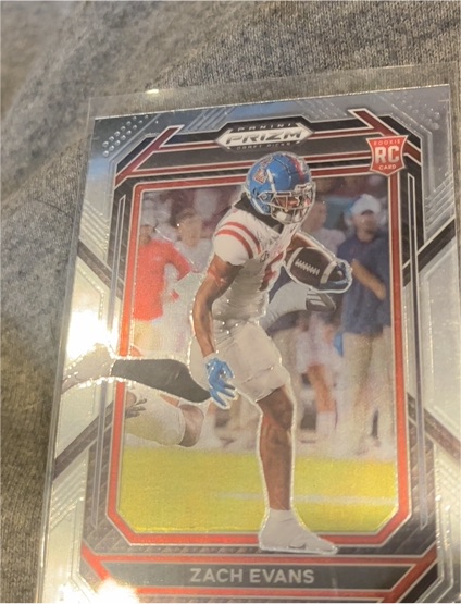 2023 Panini Prizm Draft Picks #125 Zach Evans — front