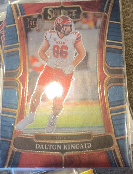 2023 Panini Select Draft Picks Dalton Kincaid — front