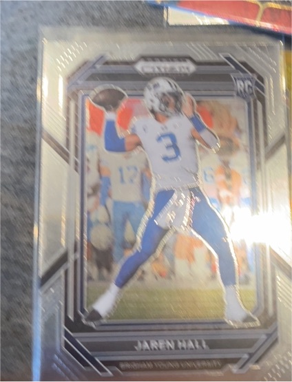 2023 Panini Prizm Draft Picks #105 Jaren Hall — front