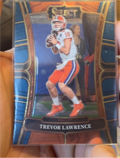2023 Panini Select Draft Picks #37 Trevor Lawrence — front