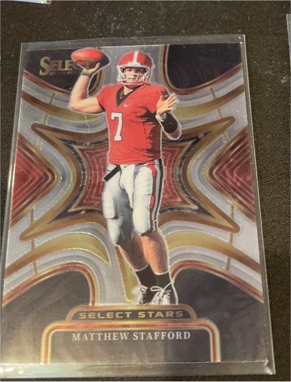 2023 Panini Select Draft Picks #SS-MS Matthew Stafford Select Stars — front