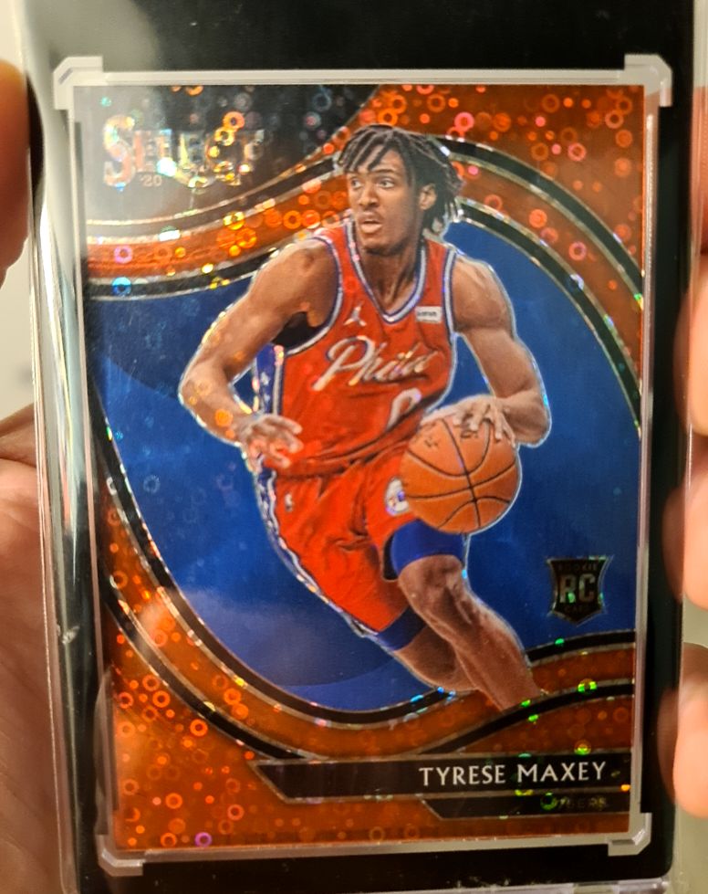 2020-21 Panini Select #280 Tyrese Maxey — front