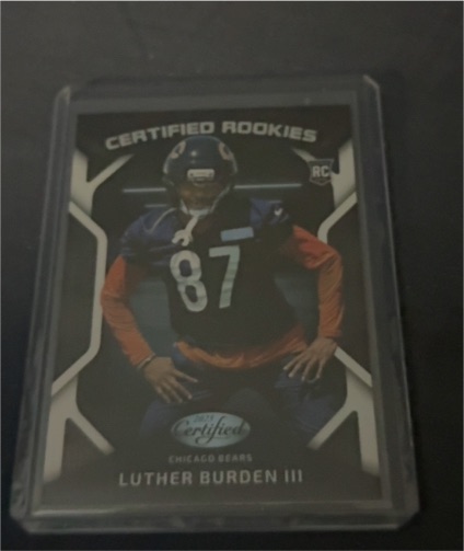 2025 Panini Certified #CRK-LBN Luther Burden III — front