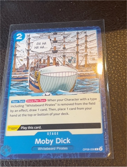 One Piece Card Game OP08-056 Moby Dick — front