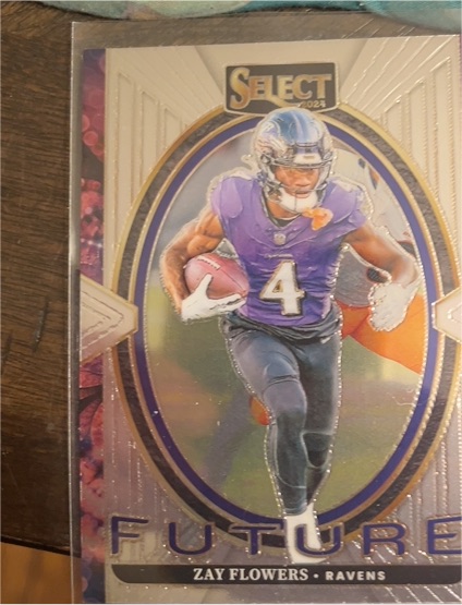 2024 Panini Select #17 Zay Flowers Select Future — front