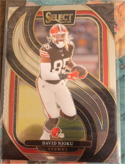 2024 Panini Select #145 David Njoku Cleveland Browns — front
