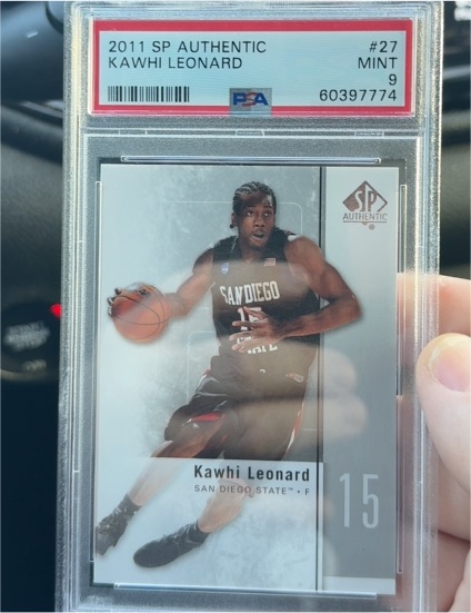 2011 SP Authentic #27 Kawhi Leonard — front
