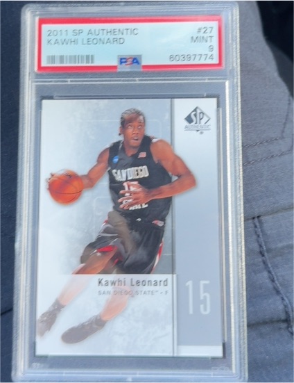 2011 SP Authentic #27 Kawhi Leonard — front