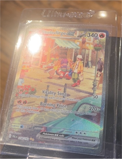 2023 Pokémon Paldea Evolved #258 Skeledirge EX — front
