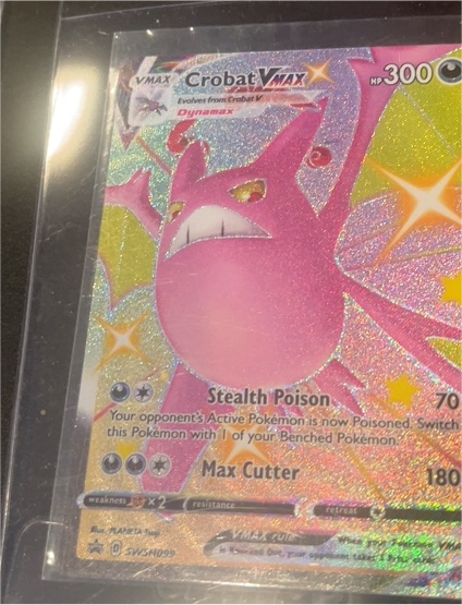 2021 Pokémon TCG SWSH099 Crobat VMAX — front