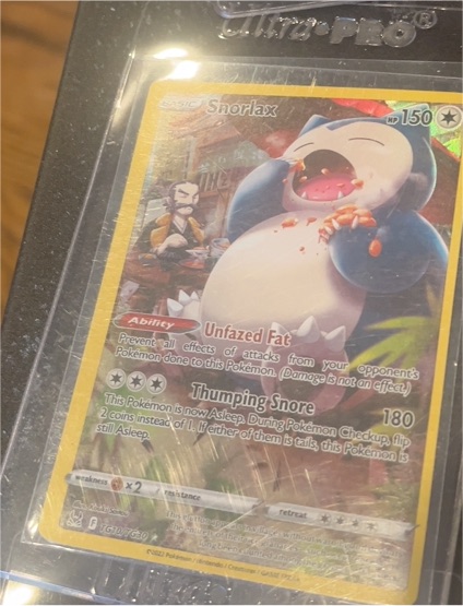 2022 Pokemon Sword & Shield Lost Origin #TG10 Snorlax Trainer Gallery — front