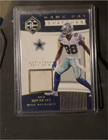 2016 Panini Limited Game Day Swatches #Dez Bryant — front