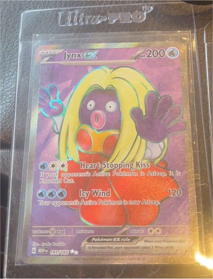 2023 Pokémon Scarlet & Violet 151 #191 Jynx ex — front