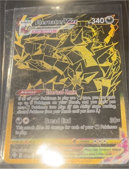 2021 Pokémon Shining Fates #SV122 Eternatus VMAX — front