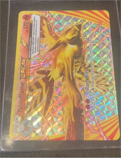2016 Pokémon TCG Steam Siege #21 Talonflame BREAK — front