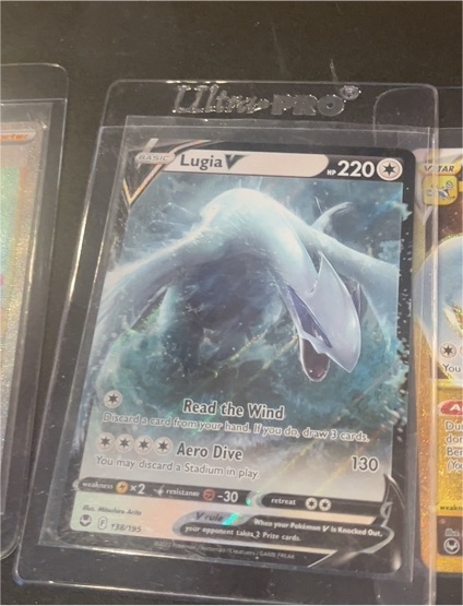 2022 Pokémon Sword & Shield Silver Tempest #138 Lugia V — front
