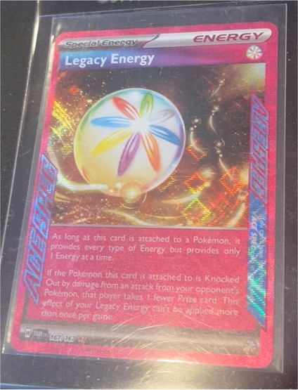 2024 Pokémon Scarlet & Violet Twilight Masquerade #167 Legacy Energy — front