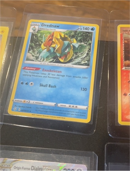 2021 Pokémon TCG Shining Fates #027 Drednaw — front