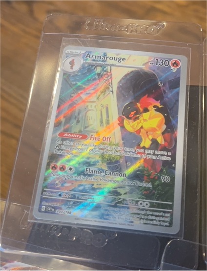 2023 Pokémon Scarlet & Violet Base Set #203 Armarouge — front