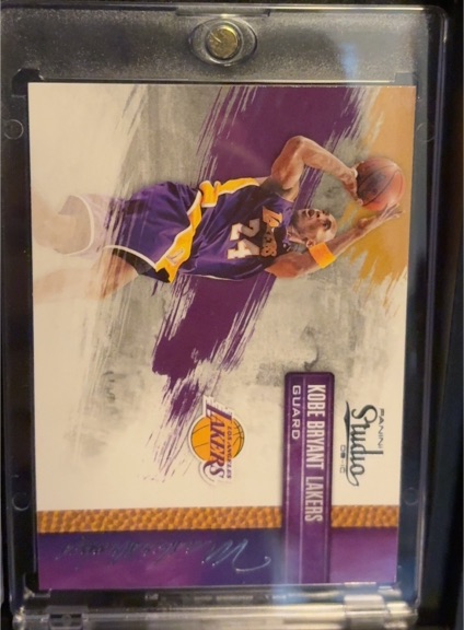 2009-10 Panini Studio Masterstrokes #10 Kobe Bryant — front