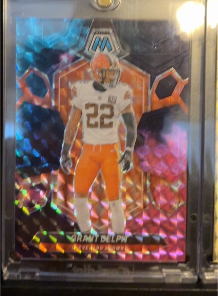 2024 Panini Mosaic #56 Grant Delpit — front
