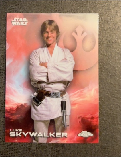 2025 Topps Chrome Star Wars #83 Luke Skywalker — front