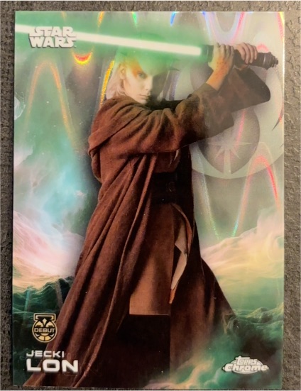 2025 Topps Chrome Star Wars #64 Jecki Lon — front