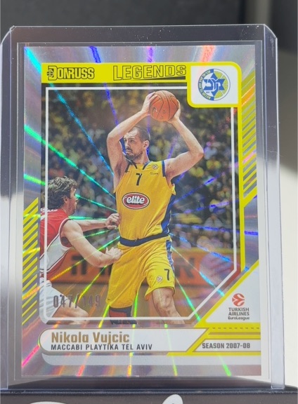 2024-25 Donruss EuroLeague #165 Nikola Vujcic — front
