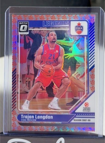 2007 Donruss Optic Legends Trajan Langdon — front