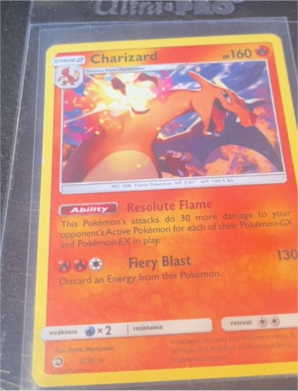 2018 Pokémon #3 Charizard Dragon Majesty — front