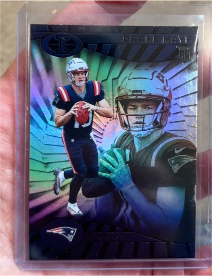 2024 Panini Illusions #59 Drake Maye — front