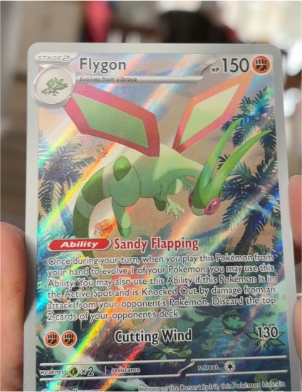 2025 Pokémon ME02 #101 Flygon Illustration Rare Phantasmal Flames — front