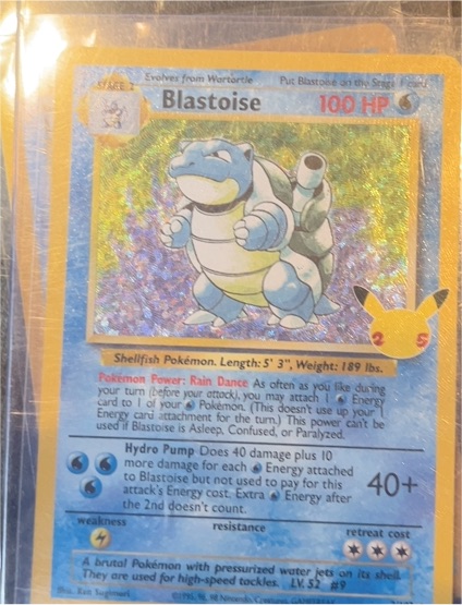 1995 Pokémon #2 Blastoise — front