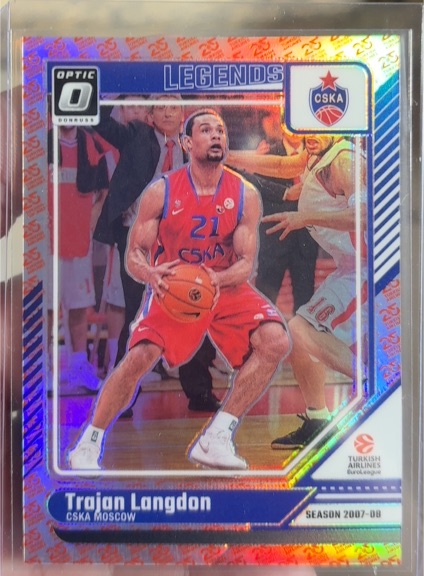 2007 Donruss Optic Legends #LEG Trajan Langdon — front