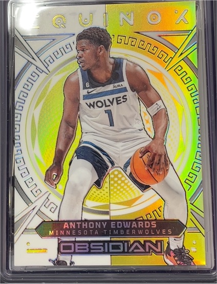 2022-23 Panini Obsidian Equinox #31 Anthony Edwards — front
