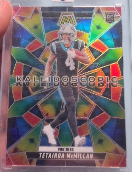 2025 Panini Mosaic Kaleidoscopic #RC Tetairoa McMillan — front