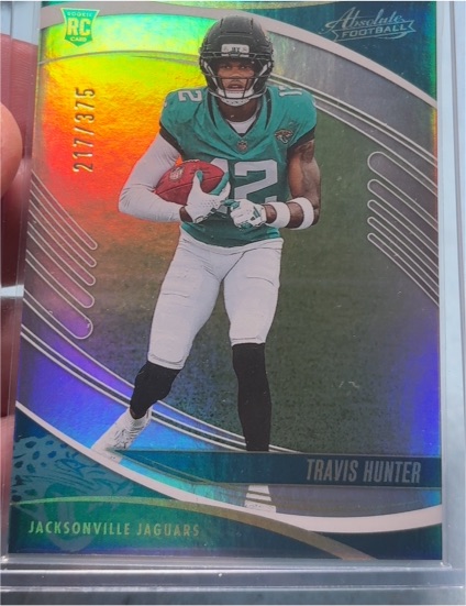 2025 Panini Absolute #217 Travis Hunter — front