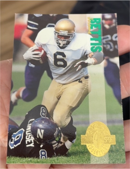 1993 Classic Four Sport #100 Jerome Bettis — front