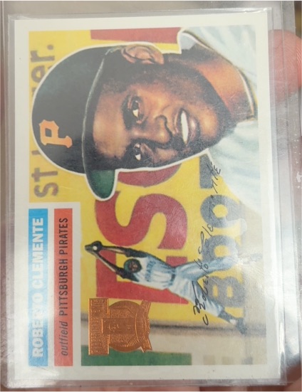 1956 Topps #33 Roberto Clemente — front