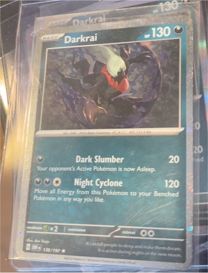 2023 Pokémon SV03: Obsidian Flames #136 Darkrai — front