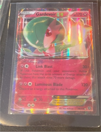 2016 Pokémon XY Steam Siege #78 Gardevoir EX — front