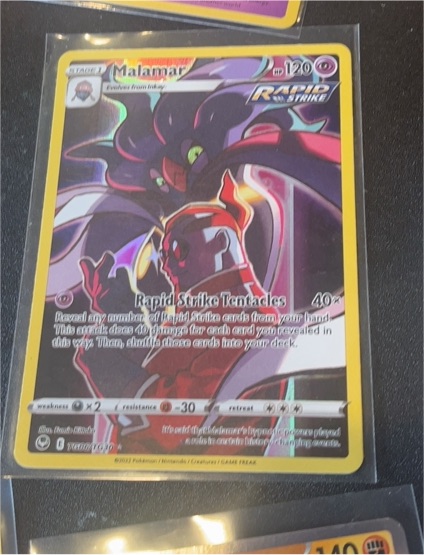 2023 Pokémon Silver Tempest Trainer Gallery #TG06/TG30 Malamar — front