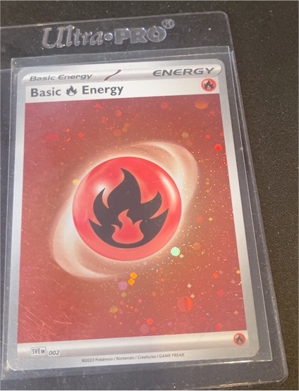 2023 Pokémon SV01: Scarlet & Violet Base Set #002 Basic Fire Energy — front